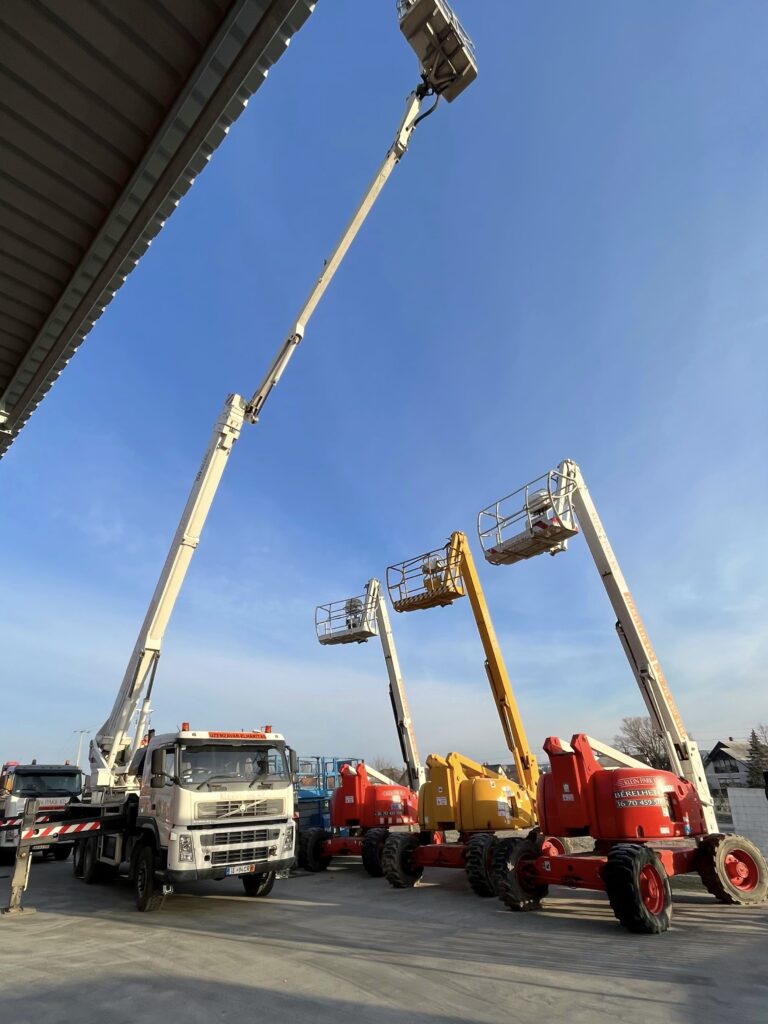 Földmunka folyamatban