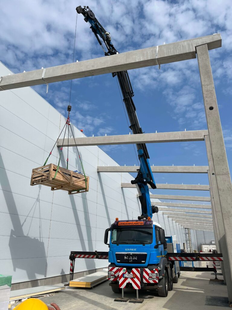 Gépek munkavégzés közben